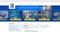 Desktop Screenshot of itconsulting.cz