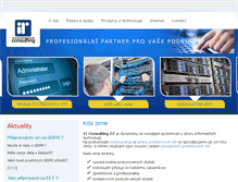 Tablet Screenshot of itconsulting.cz